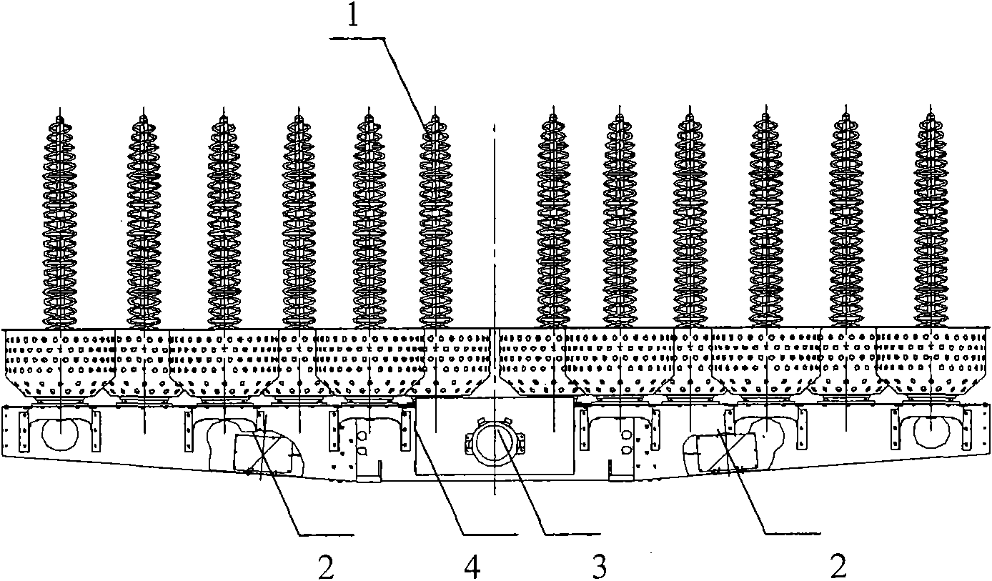 Spiral array measurement and control antenna