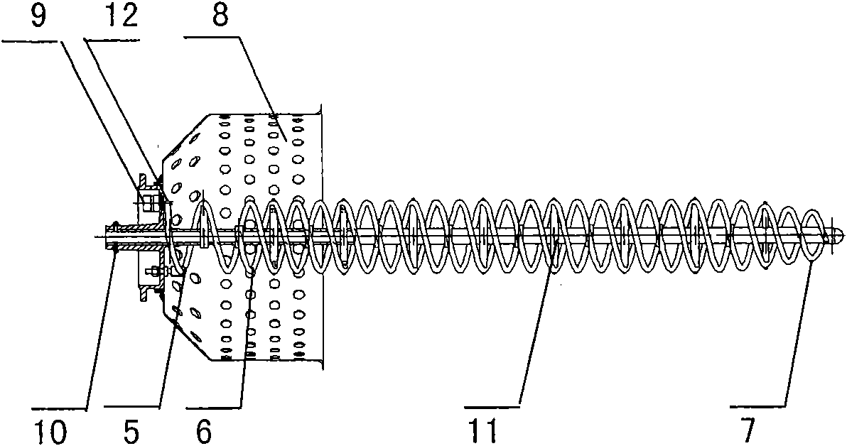 Spiral array measurement and control antenna