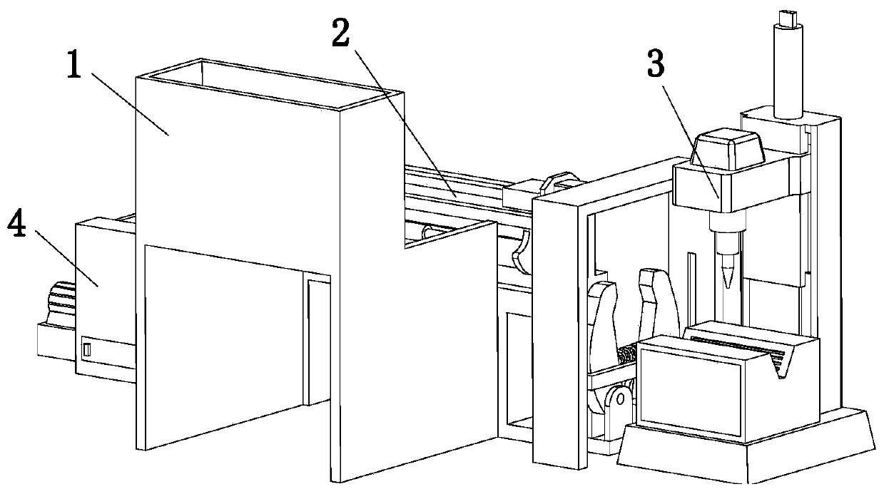 Working method of aluminum alloy bar processing equipment