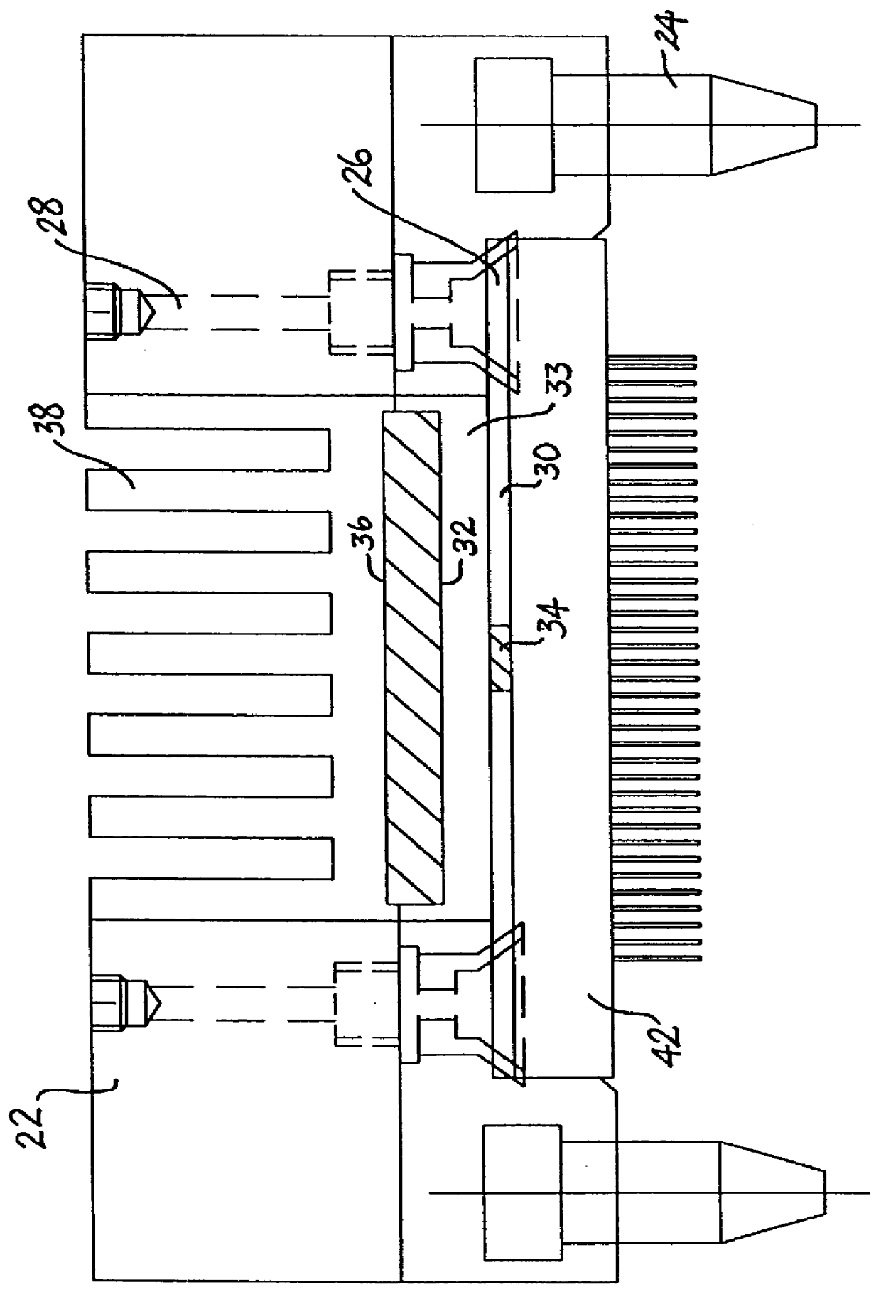 Temperature control system for test heads