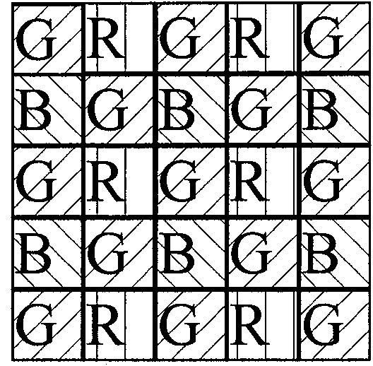 Lossless compression method applicable to Bayer image format