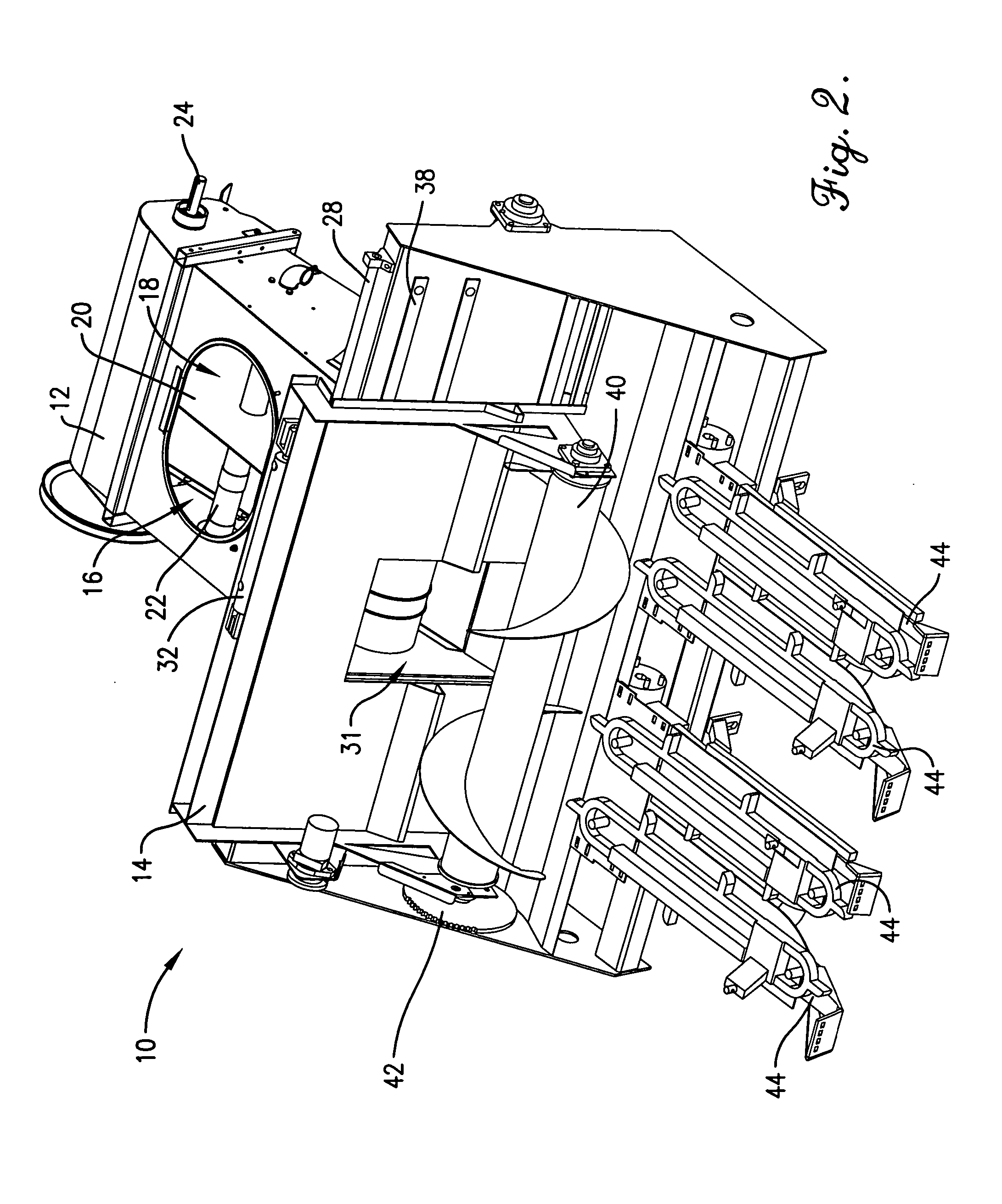 Shuttle auger for continuous harvesting of multi-crop research plots