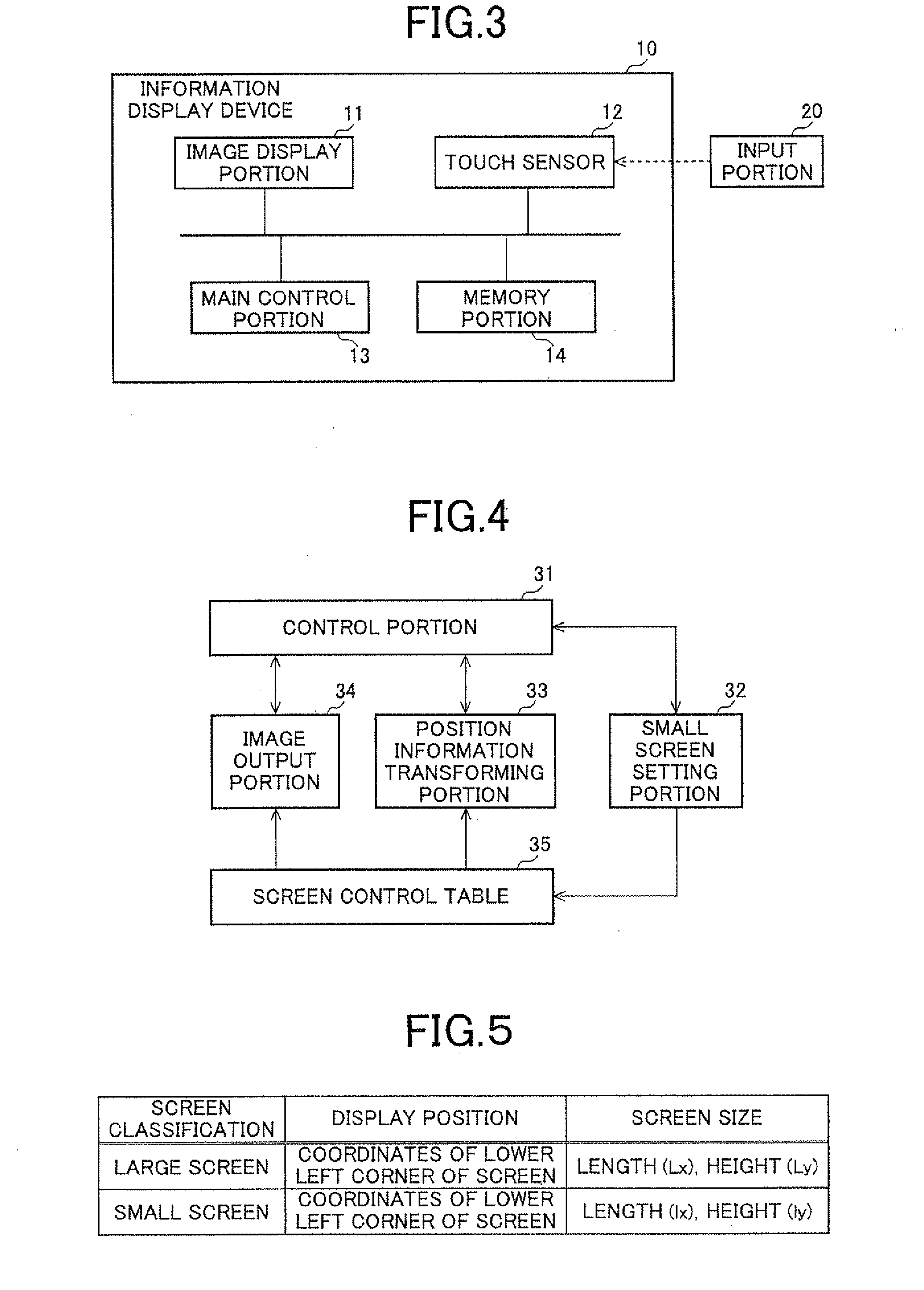 Information display device