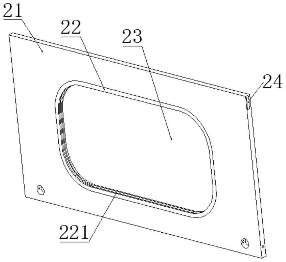 Mask with filtering component convenient to replace