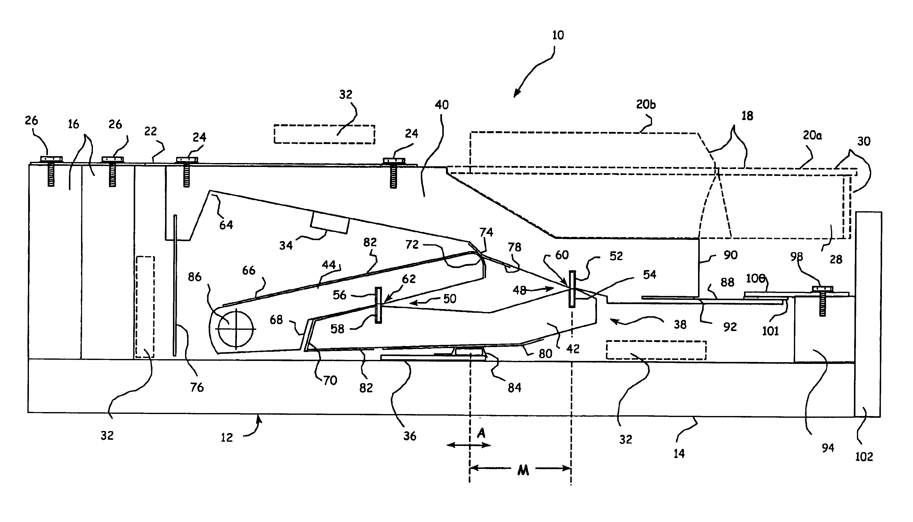 Adjustable keyboard apparatus and method