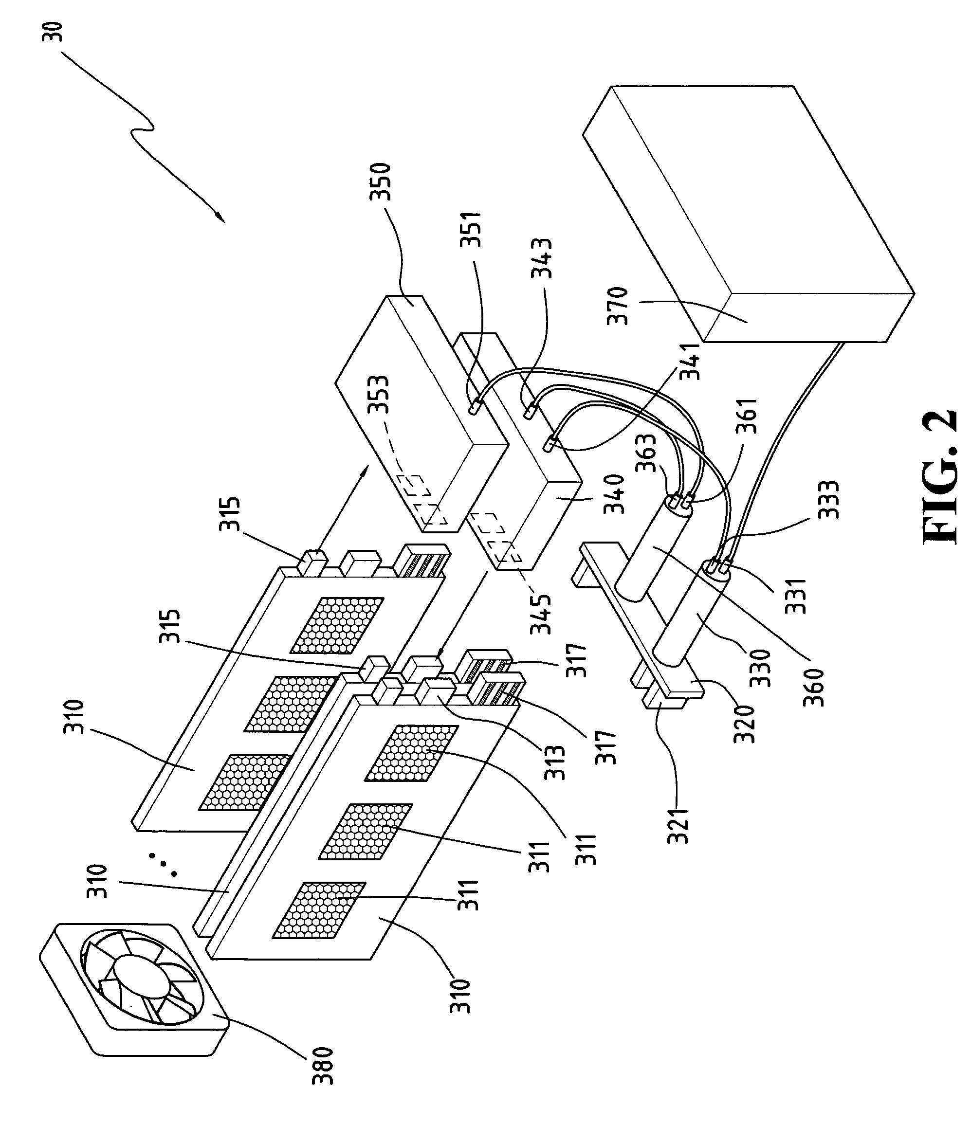 Semi-active full cell apparatus