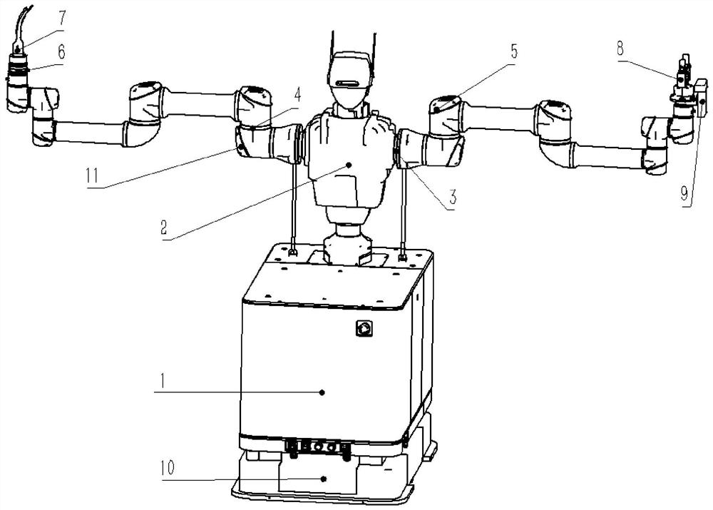 Tracheal intubation robot for simulating operation of doctors