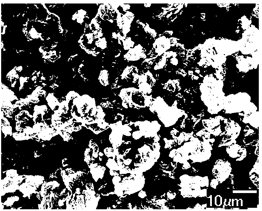 Method for preparing graphene/ nanocarbon particle composite