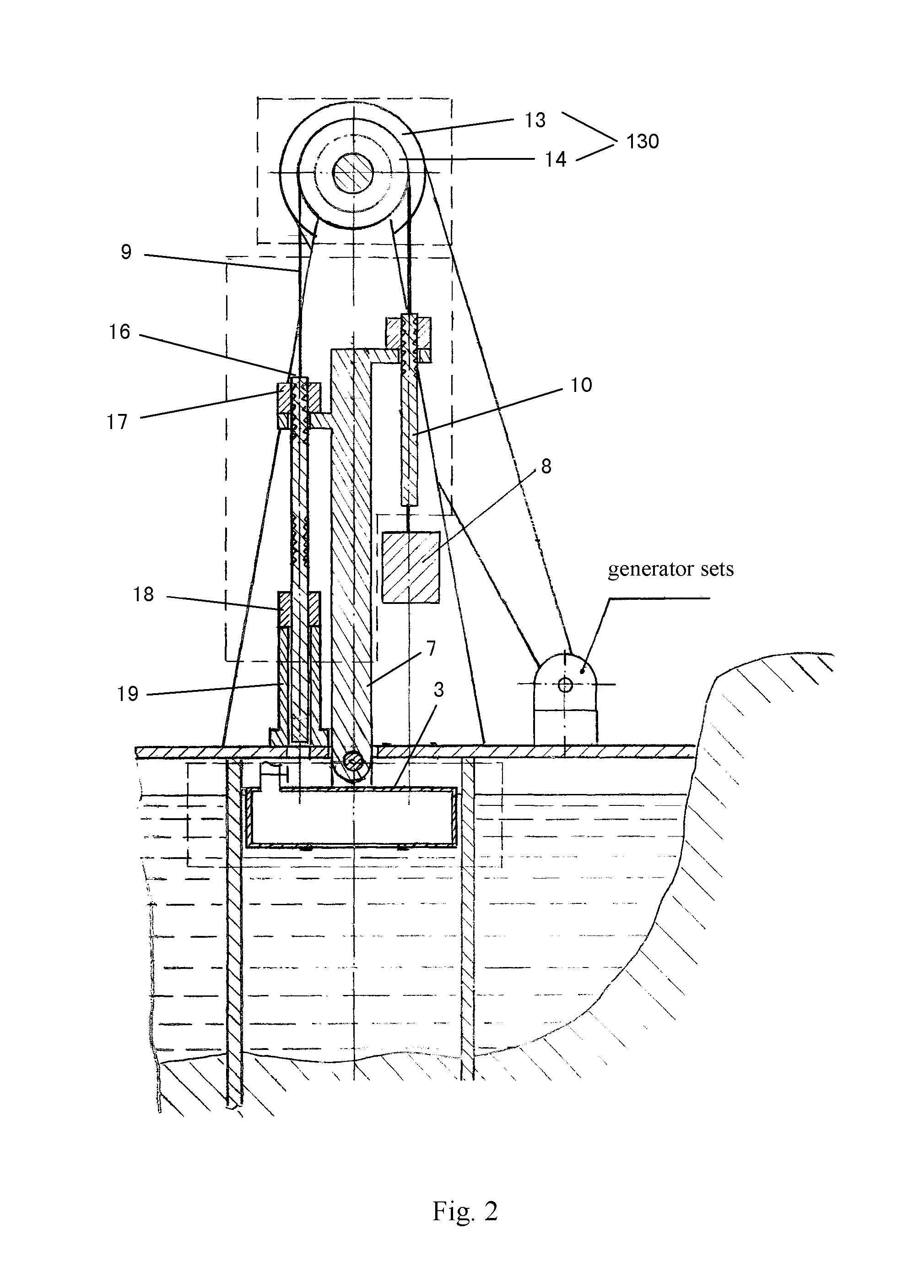 Method and system for tidal energy storage and power generation