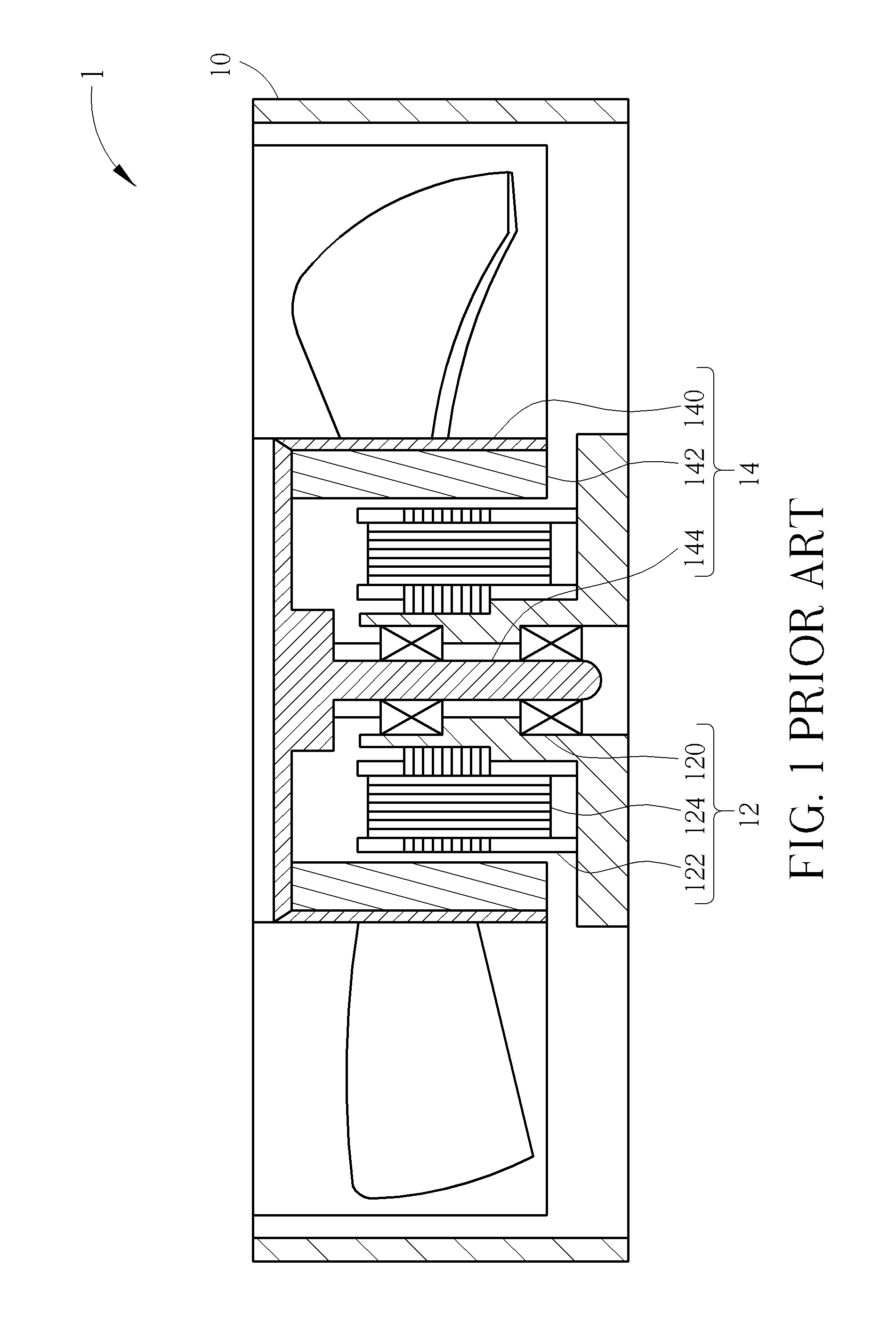 Heat dissipating fan