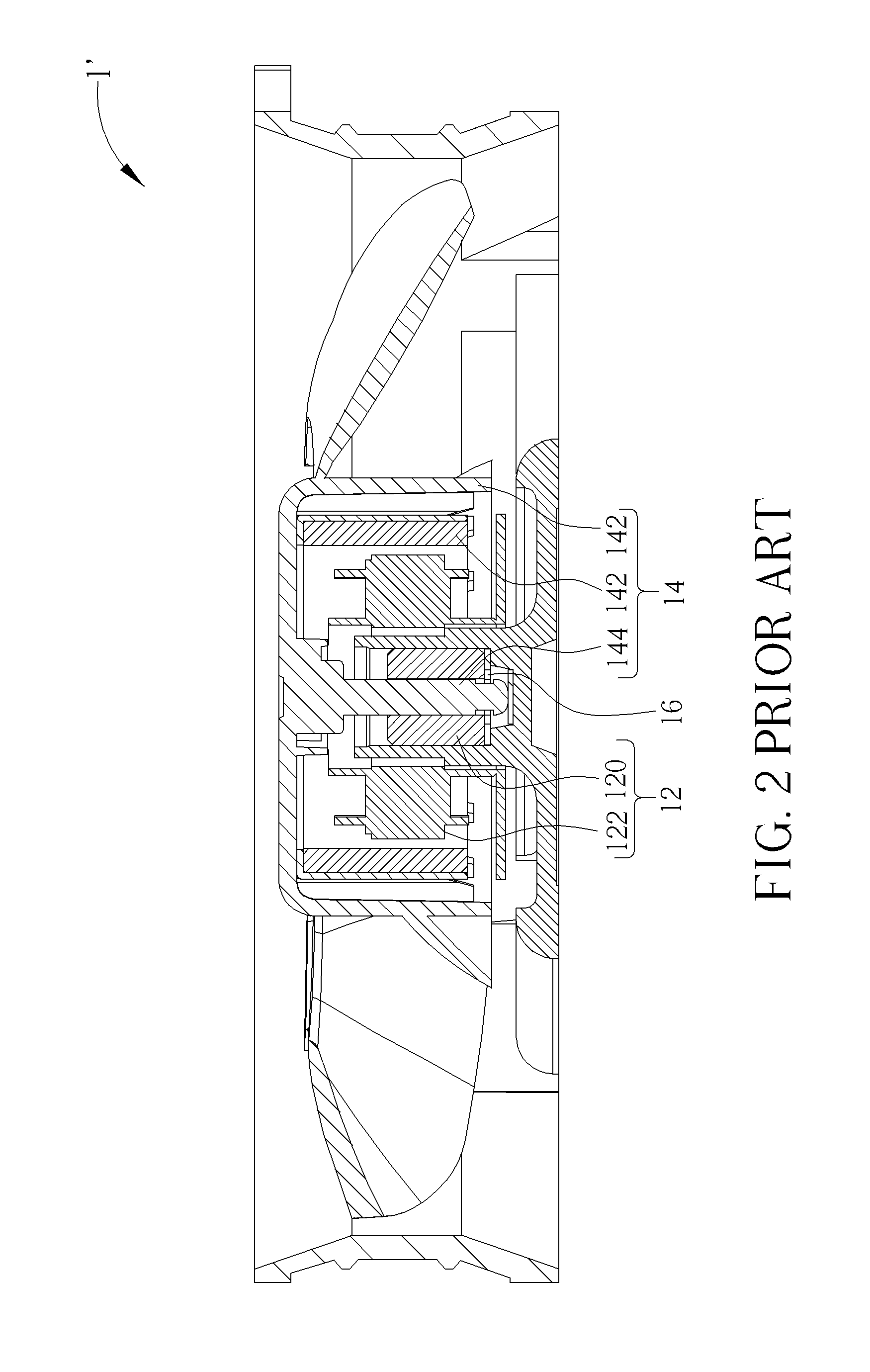 Heat dissipating fan