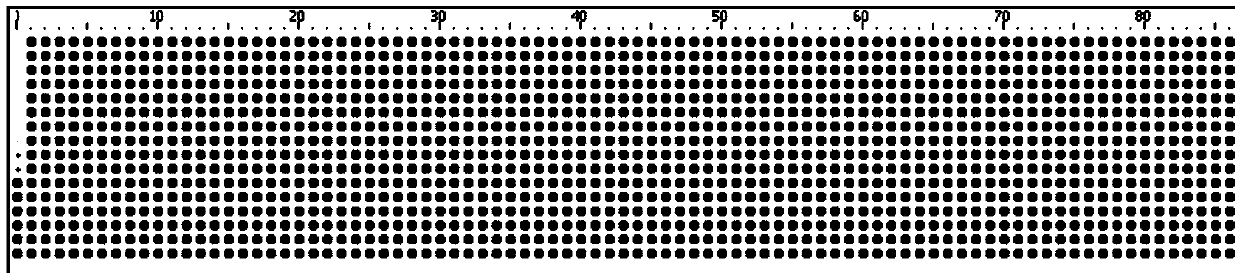 Design method of a full-color warp-colored jacquard fabric