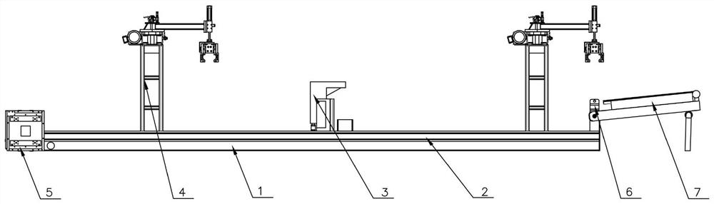 Intelligent oil pipe lifting and pushing device for minor repair operation