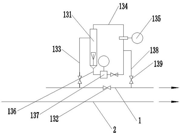 Multi-well type two-phase flow metering pry and metering method thereof