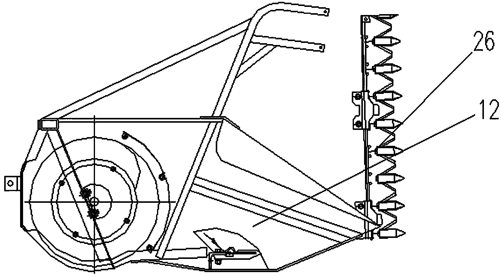 Crop reaping and binding machine