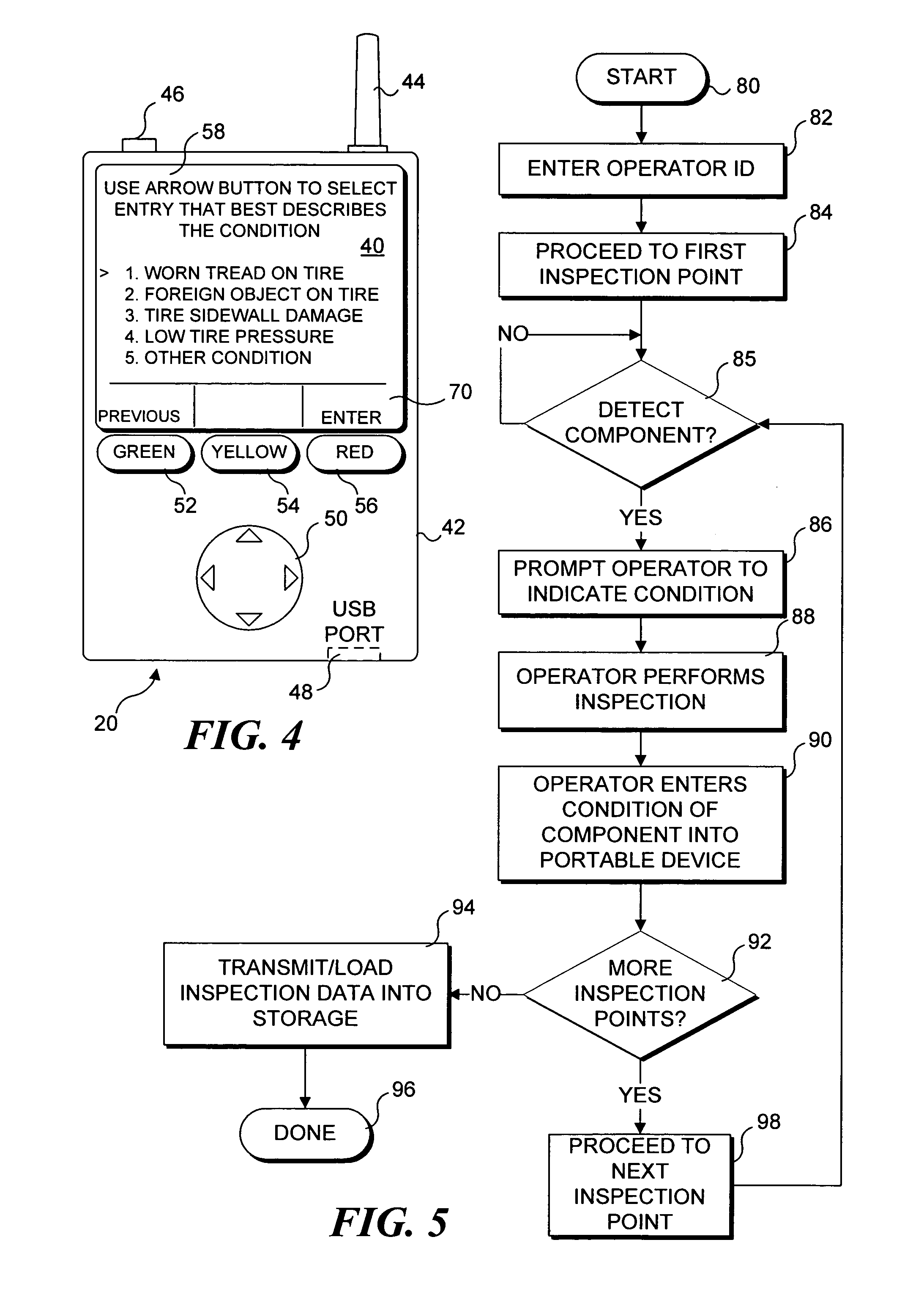 Metering device and process to record engine hour data