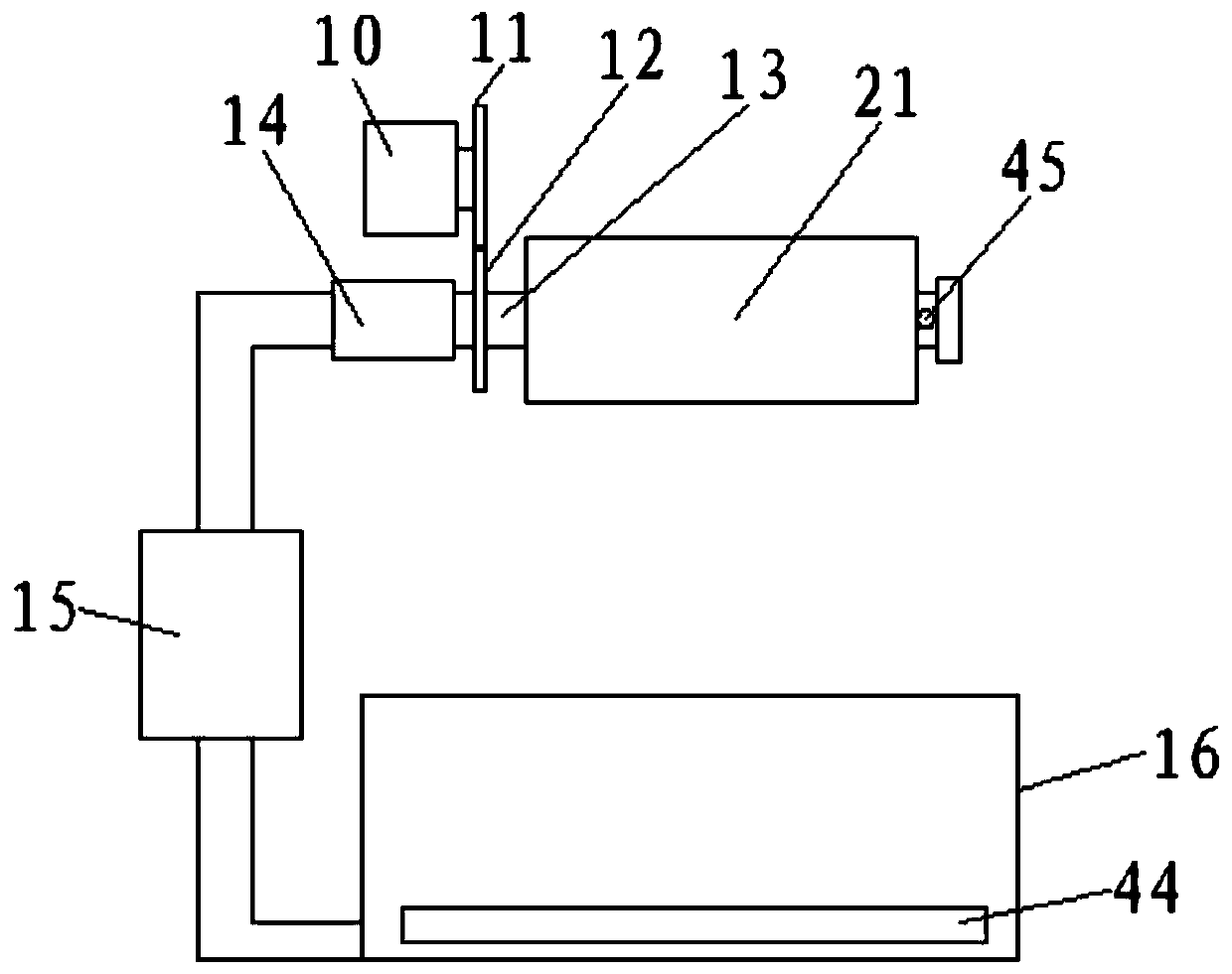 Rapid dyeing device for textile production