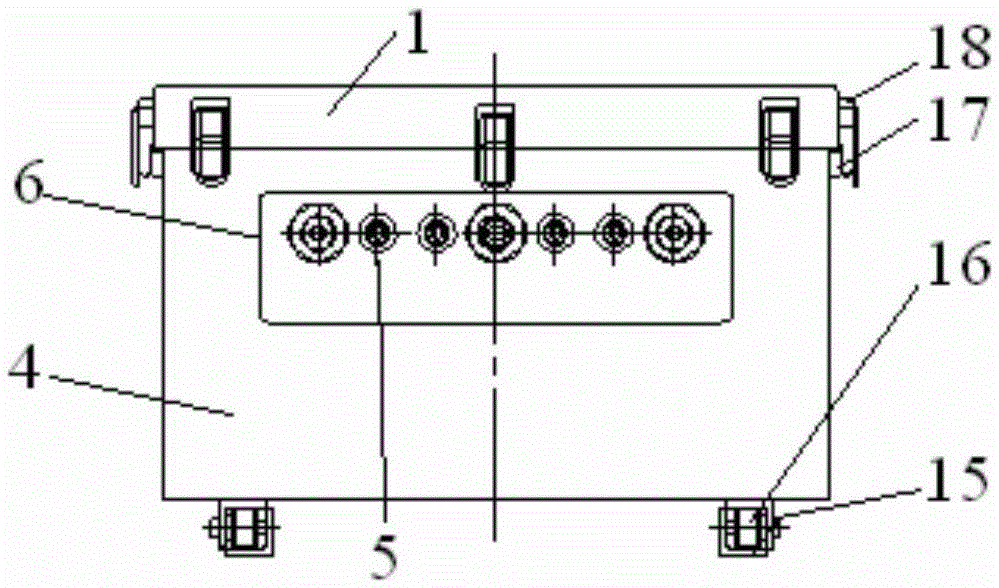 Full-sealing battery box