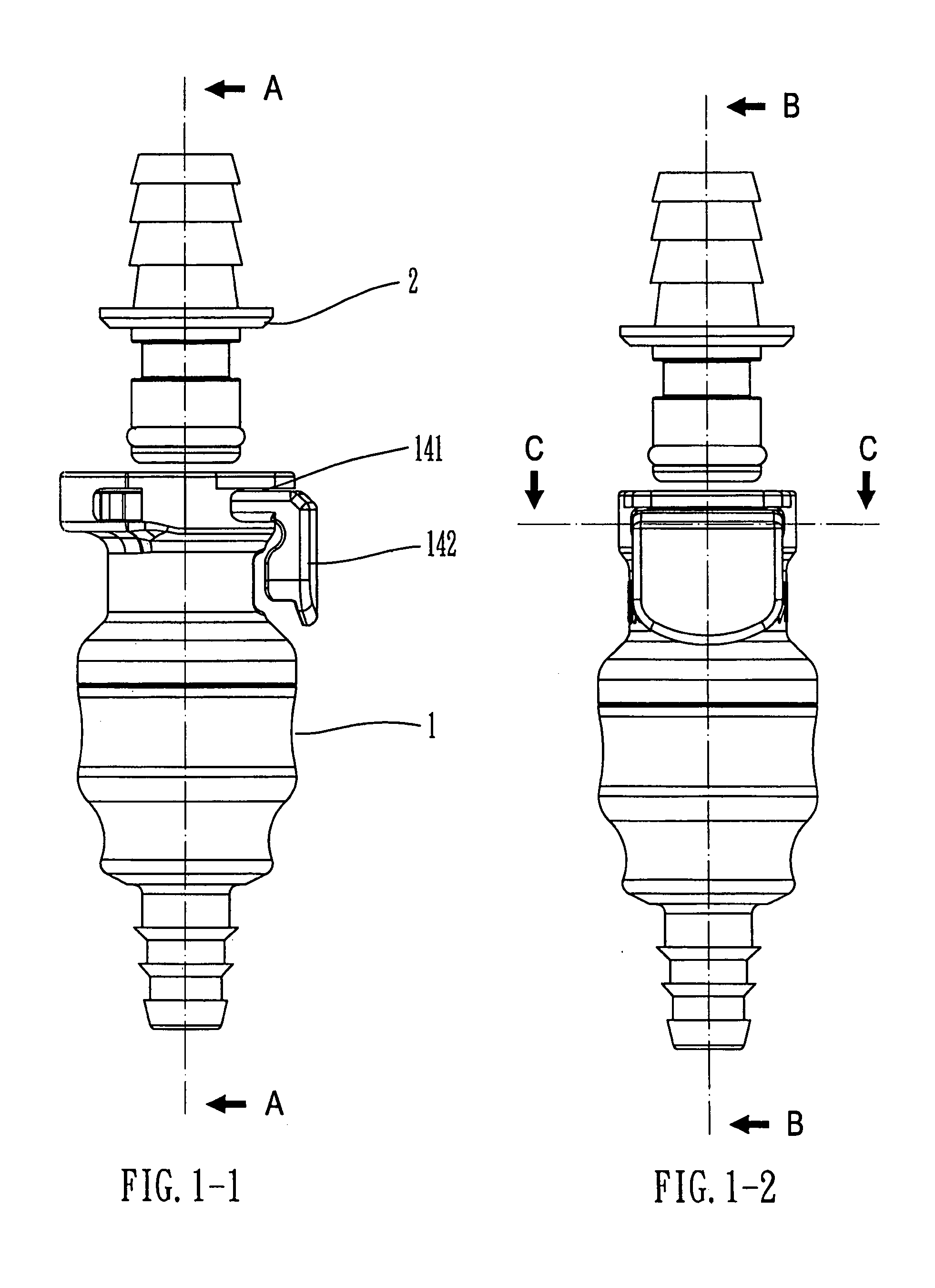 Coupling assembly with a core unit therein