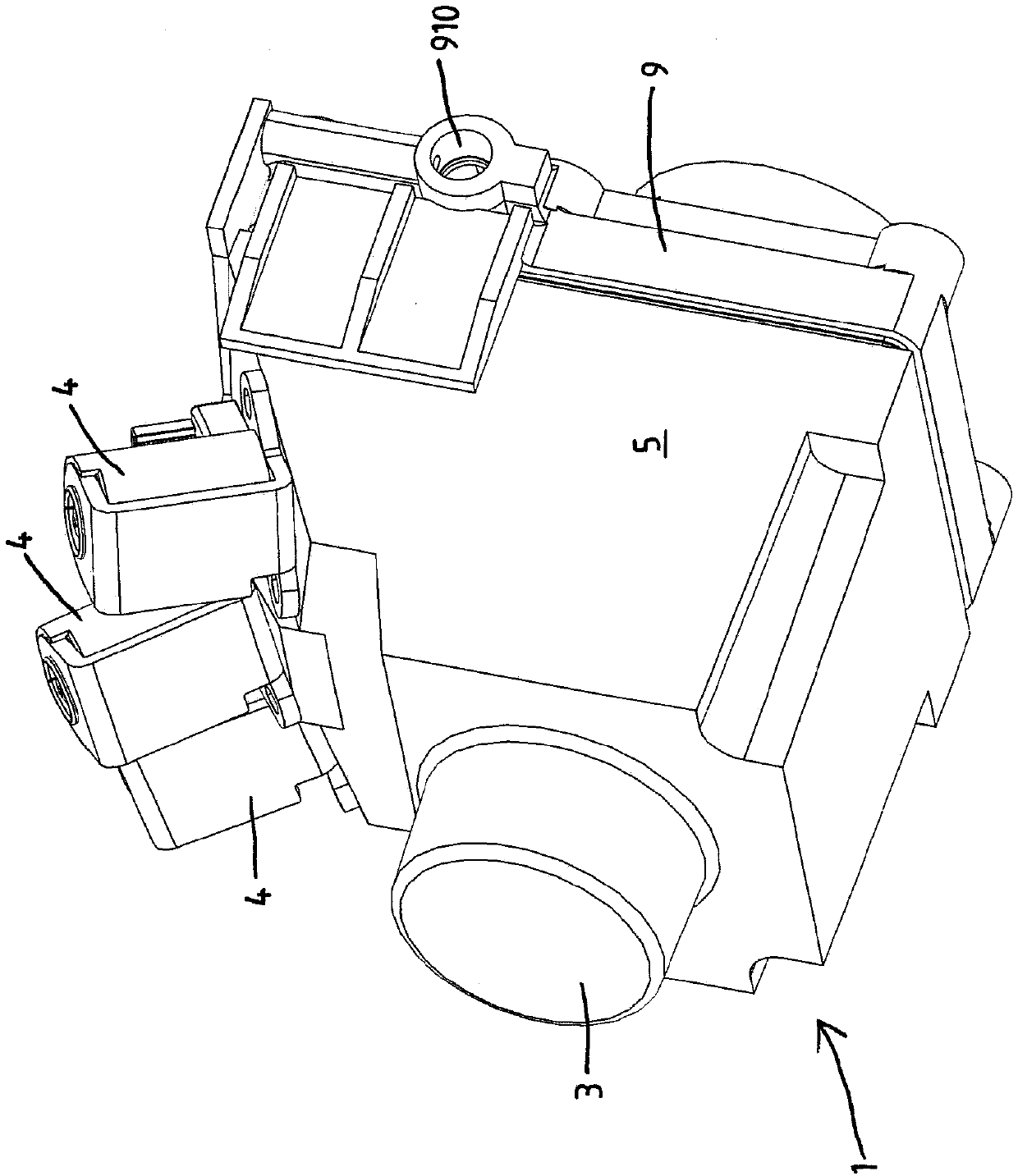 Hydraulic pump unit and method of assembling a hydraulic pump unit