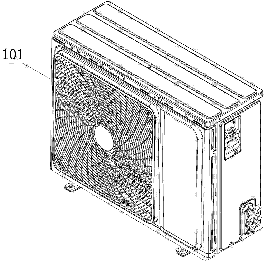 Outdoor unit of multi-connected air conditioner