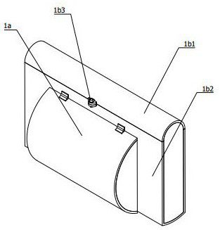 A track metal foreign body cleaning device