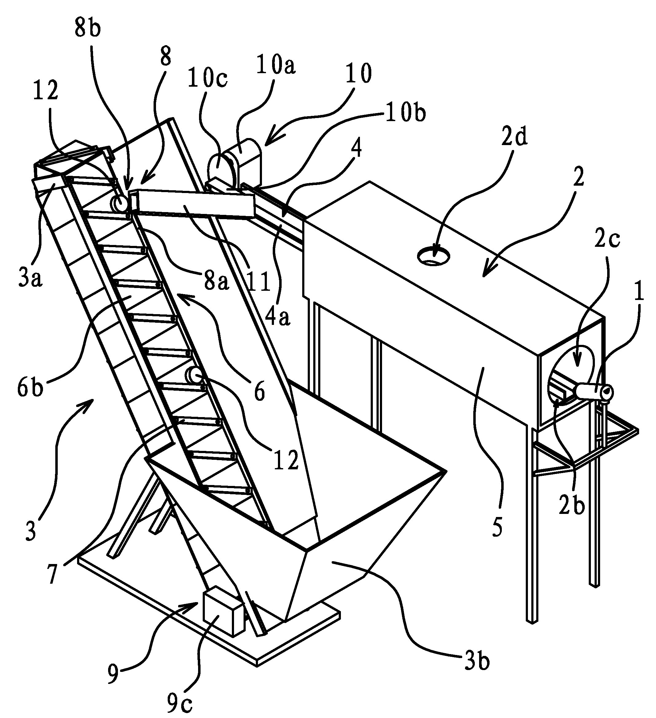 Heating furnace before forging