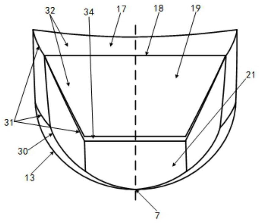 Wide-speed-range air inlet channel design method based on double-incidence bending shock waves