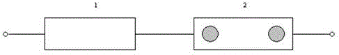 A high voltage direct current gas circuit breaker