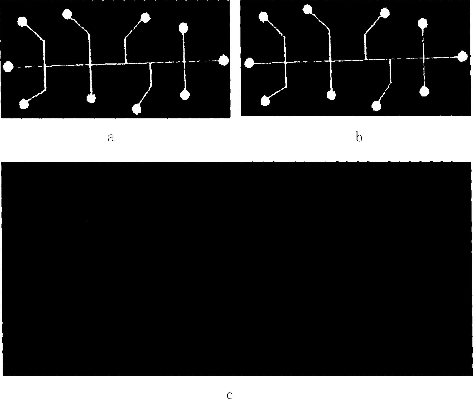 Intelligent locating method face for micro-fluidic chip