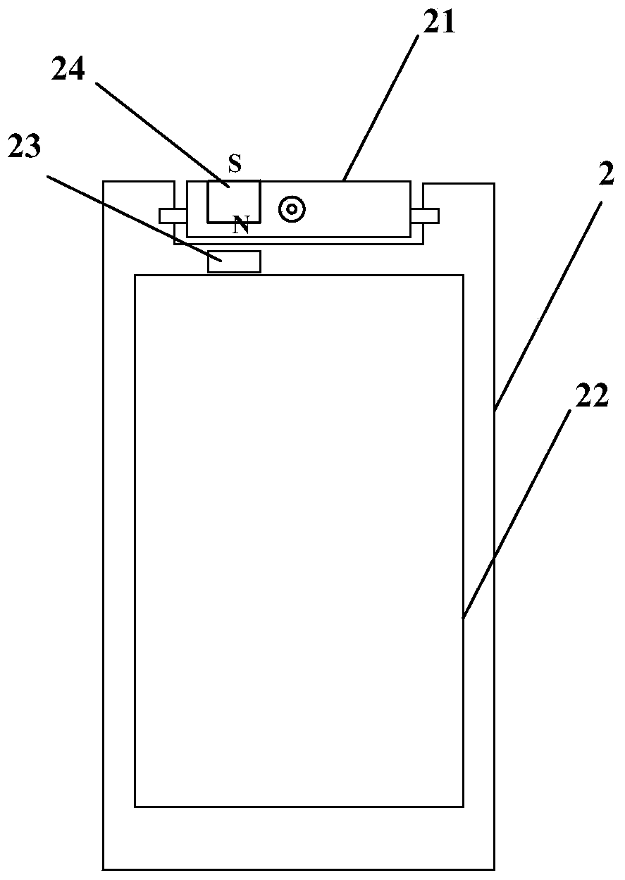 Method and mobile terminal for controlling rotary camera to rotate