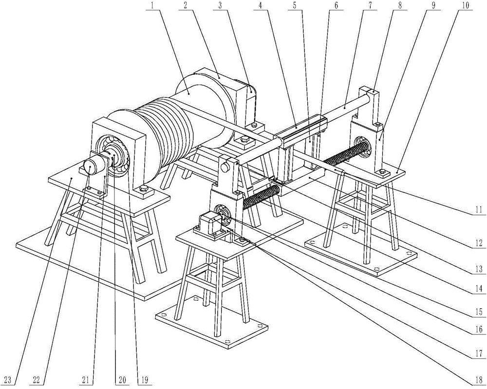 Detection device and method used for rope disorder in process of multi-layer winding around reel