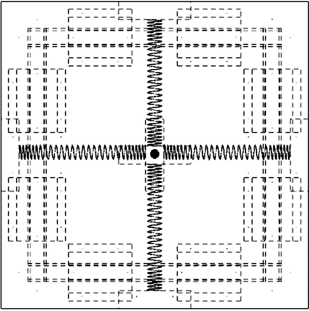 Guide rail type shock isolation device