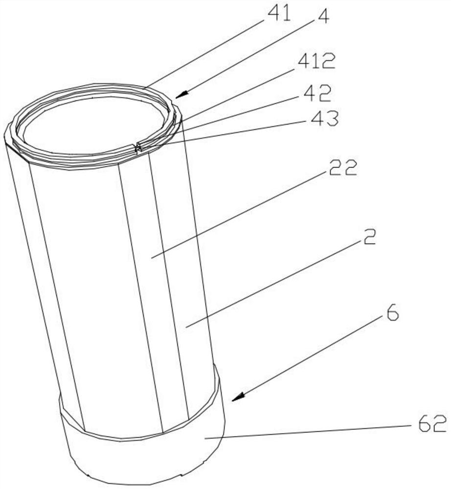 A pps modified acid and alkali resistant high temperature resistant oxidation resistant dust filter bag