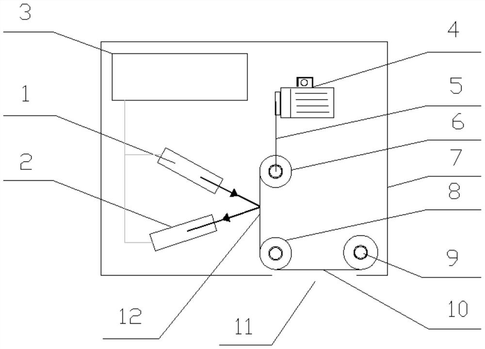 Device and method for monitoring chloride ions in atmosphere