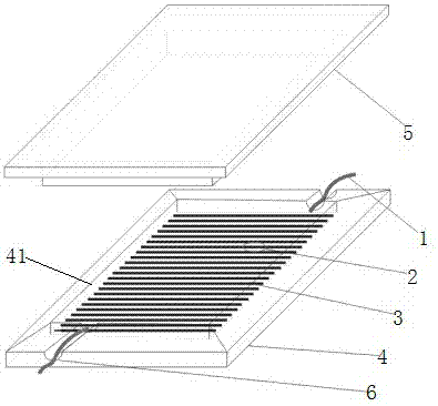 Graphene far-infrared heating floor board