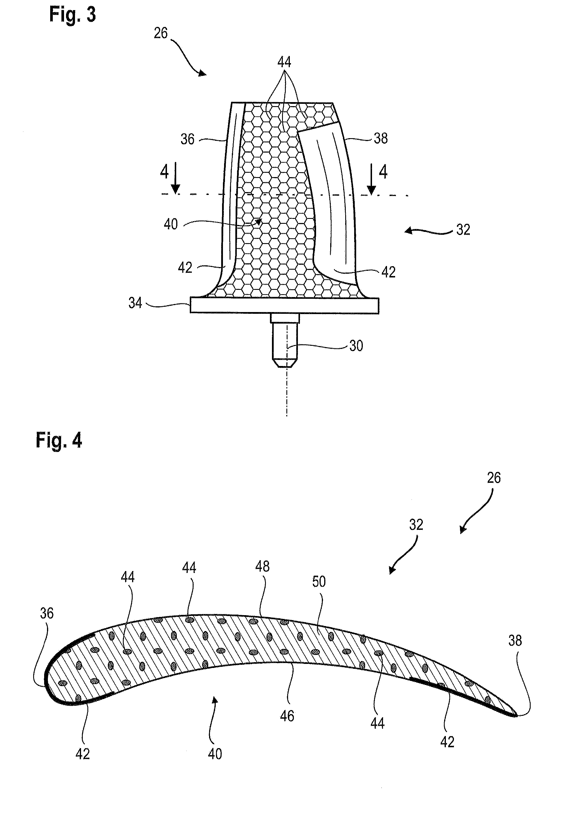 Composite Blade Made by Additive Manufacturing