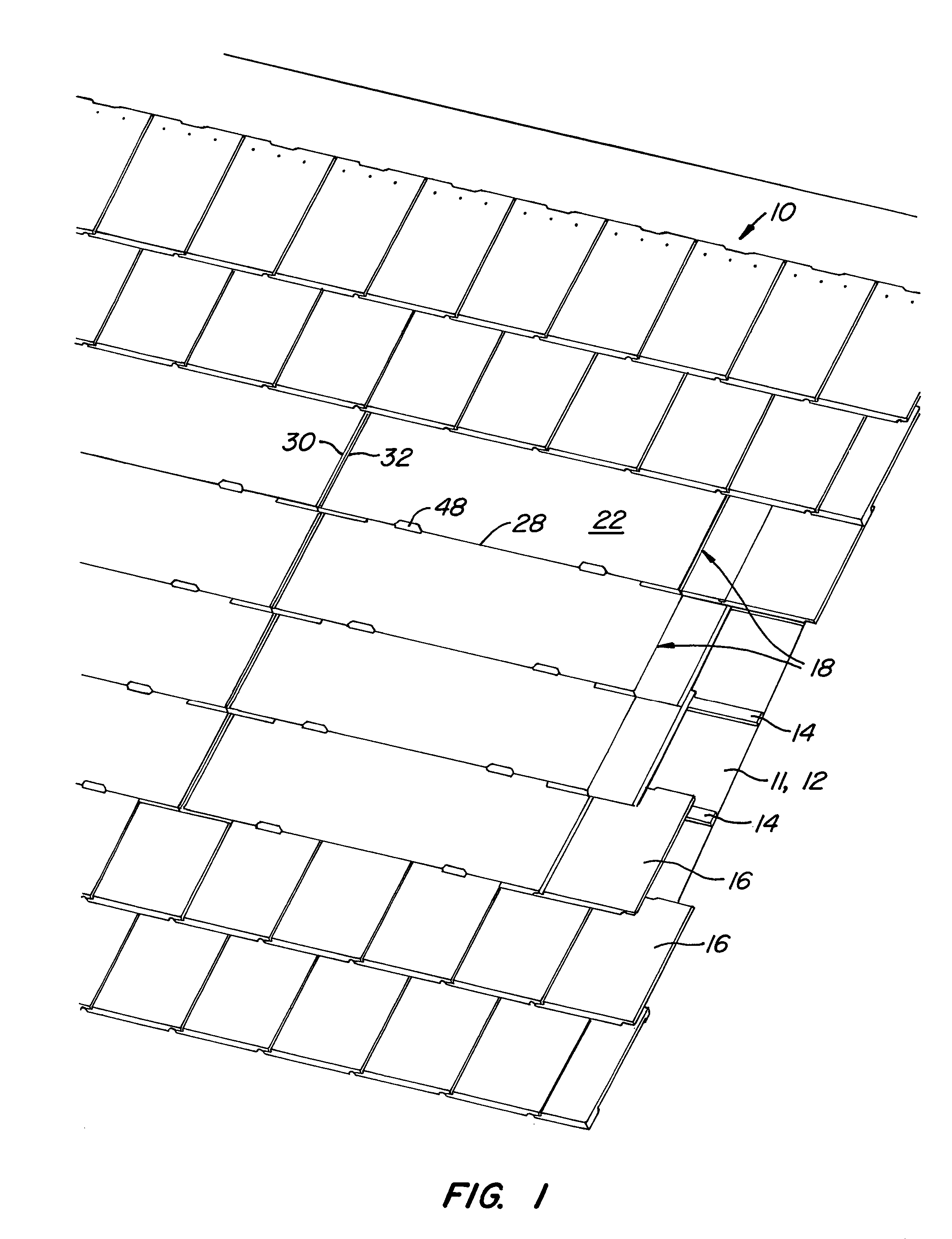 Fire resistant PV shingle assembly