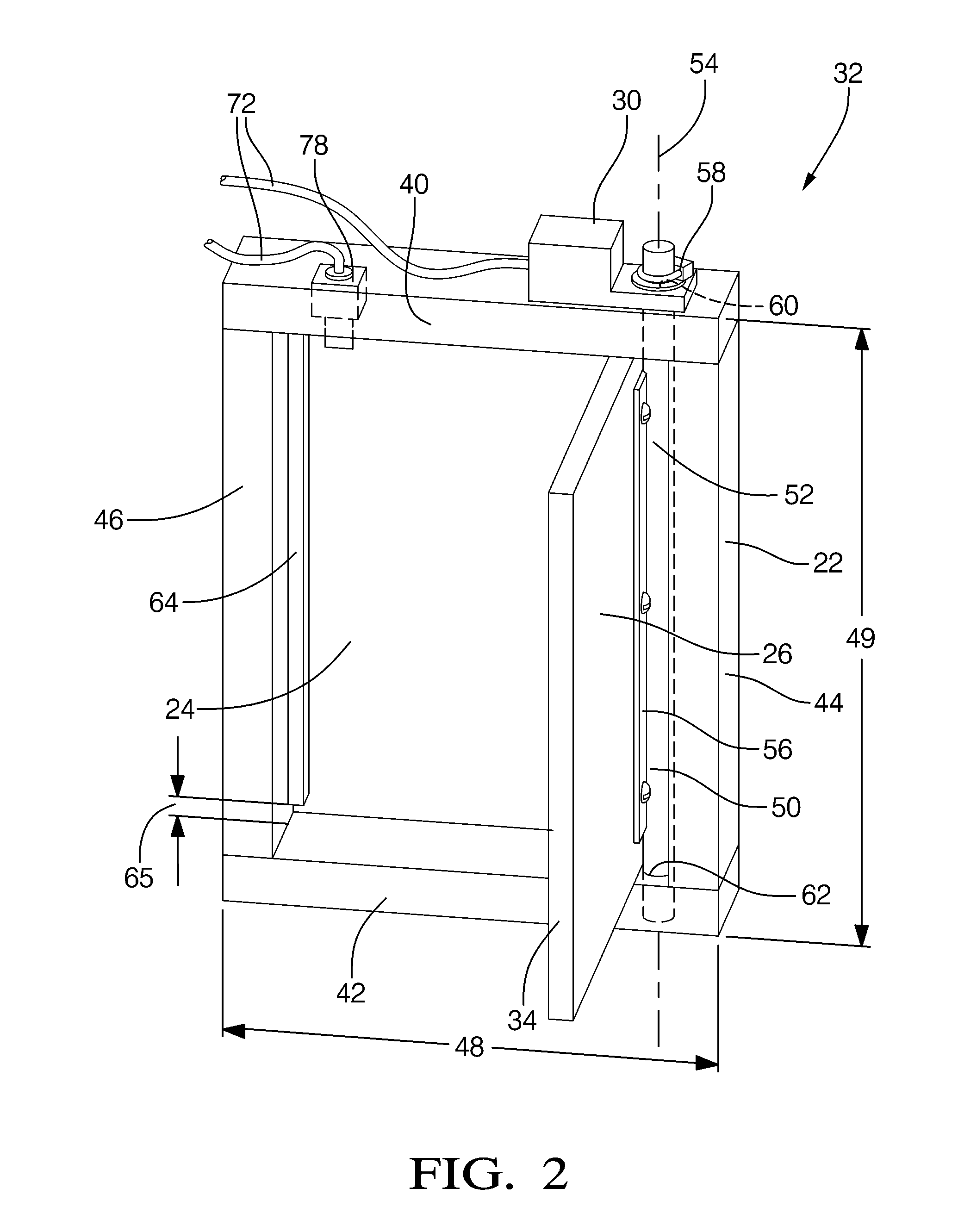 Chicken coop door module