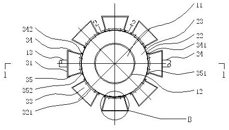 Vertical-turning-flow constructed wetland