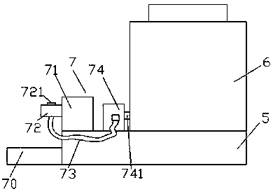 A medical saline nasal irrigator