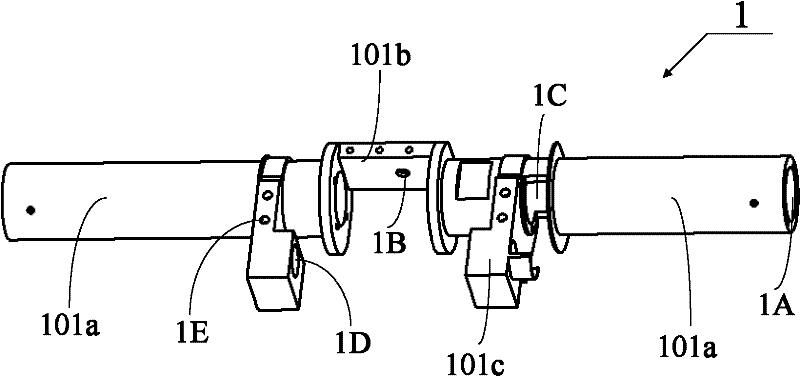 Portable telescopic spherical throwing detection robot