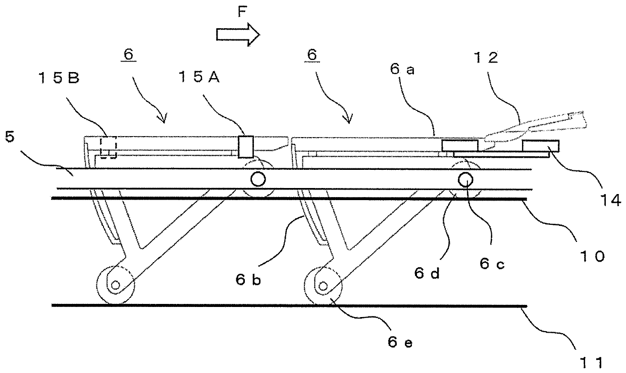 Malfunction detection device for passenger conveyor