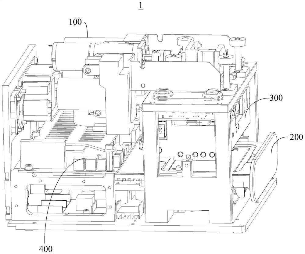 In-out warehouse assembly and single cell library preparation system