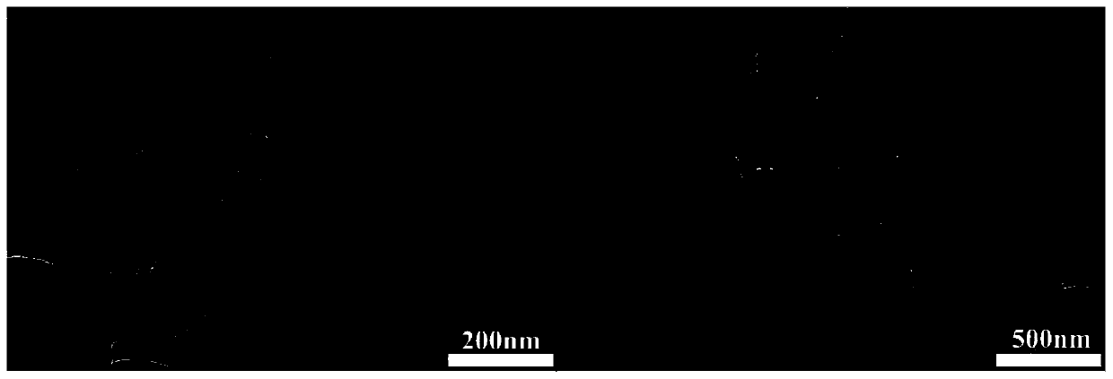 Nitrogen-doped barbed carbon nanosphere/sulfur composite material and preparation method and application thereof