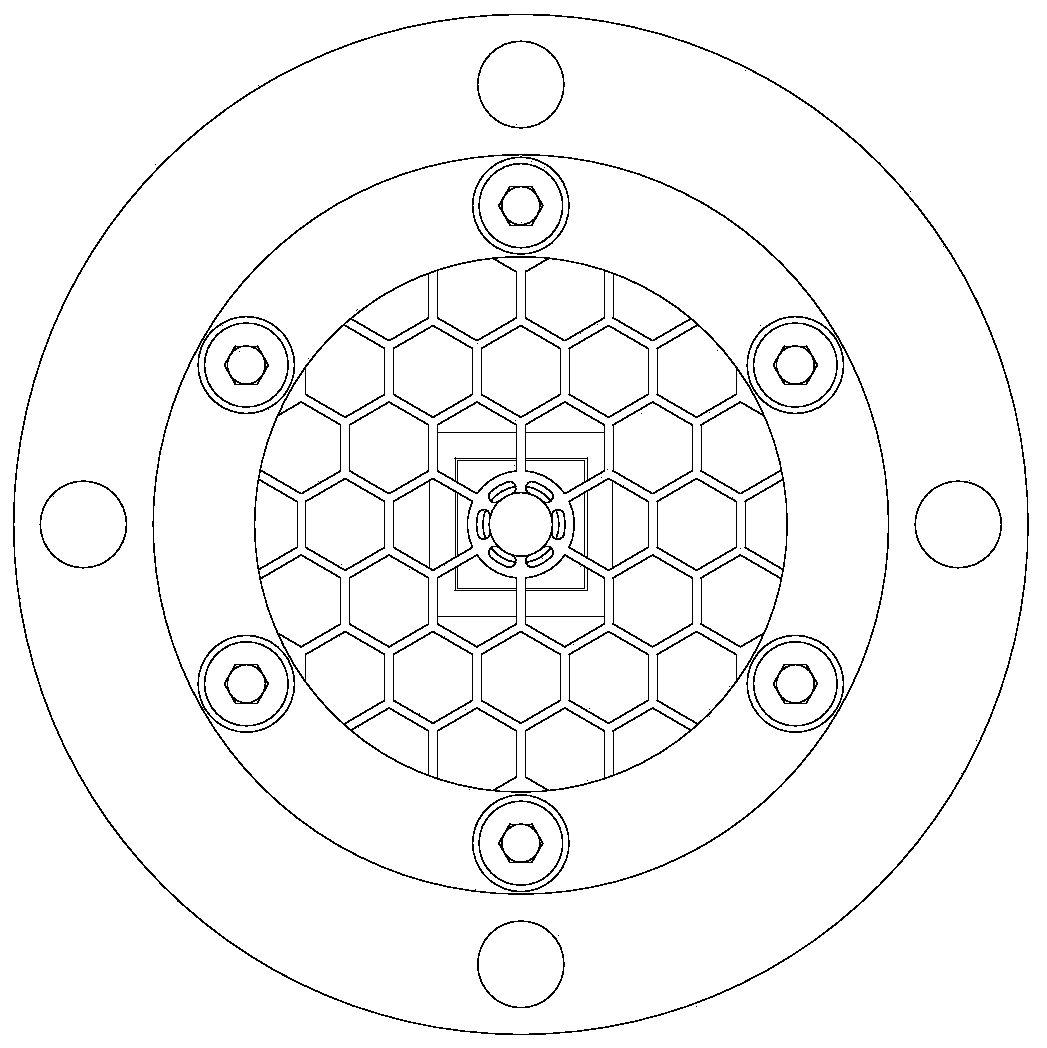 High-precision Z-direction single-degree-of-freedom micro-positioning platform based on honeycomb structure hinge