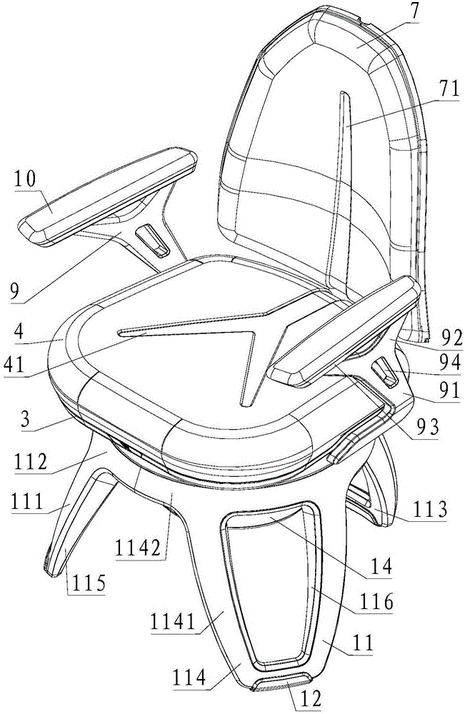 Multifunctional somatosensory chair