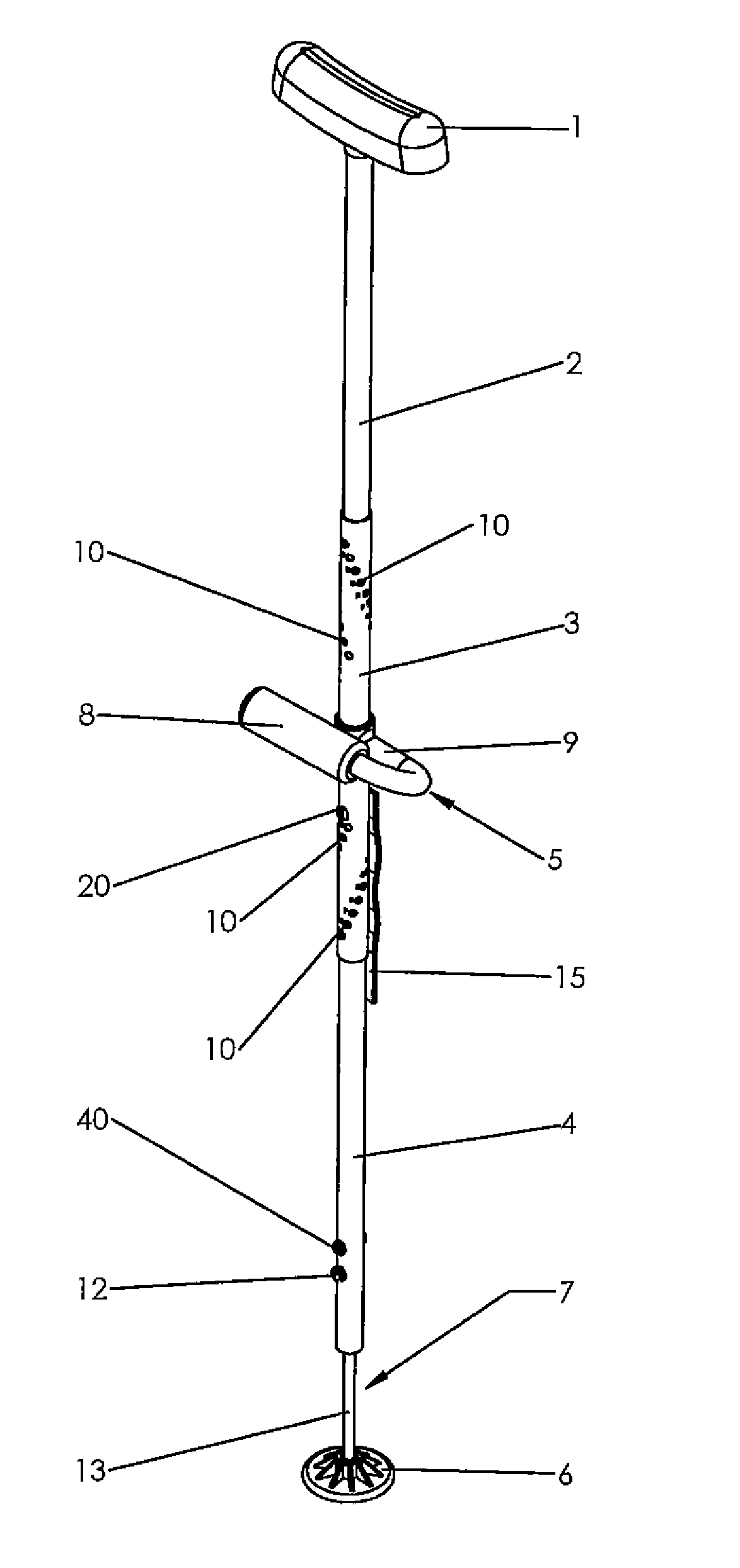 Ergonomic crutch