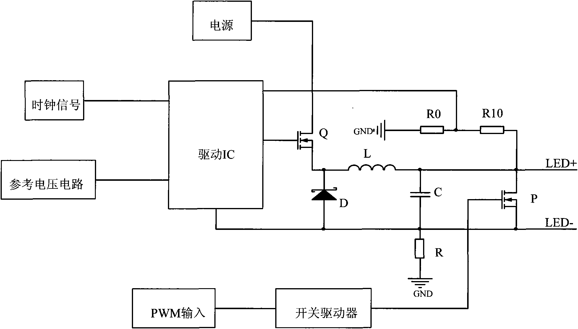 Driving circuit and projector