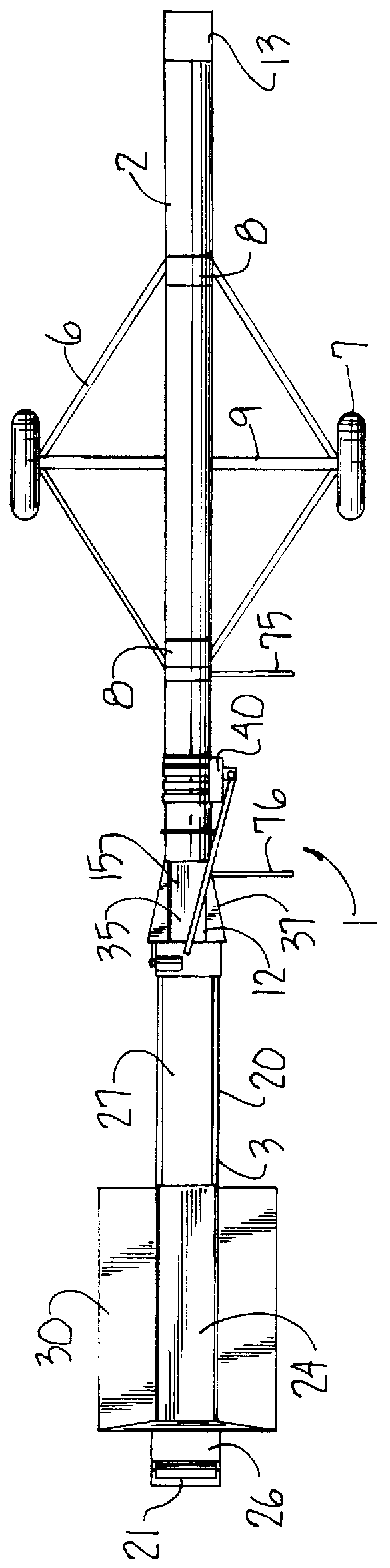 Grain conveyor extension